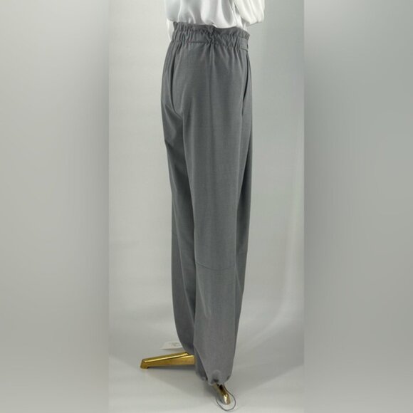 🆕 RAT & BOA 🧿 NWT Simona Pleated Trouser, Adjustable Drawstring, Grey - Sz XS - Picture 8 of 16